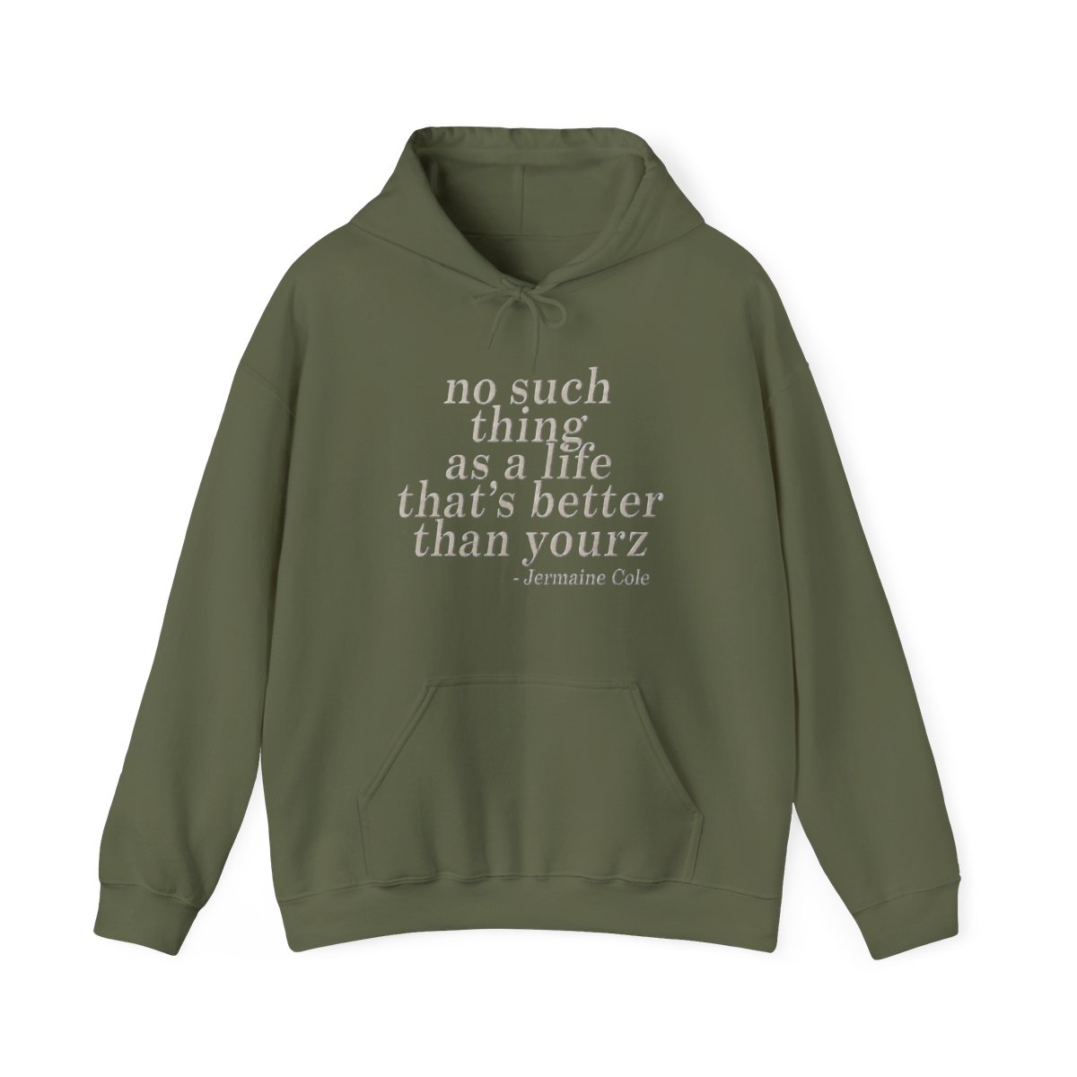 J Cole Tour Merch - Love Yourz Navy Hoodie | J. Cole - alternate angle 4, merchandise
